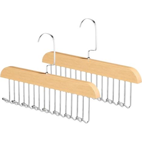 Percha De Madera Maciza - 8 Ganchos - Para Sostener Ropa Interior Y Sujetadores - Rotable 360 Grados - Uso Doméstico Y Residencial - 1 Unidad (1/5)