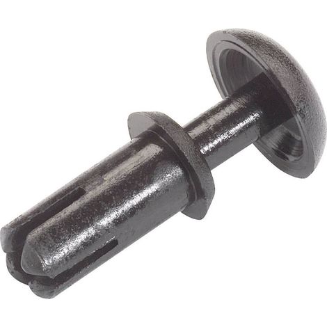 Rivet à expansion PB Fastener 409553 Ø du trou 5 mm PA noir 1 pc(s) S13366