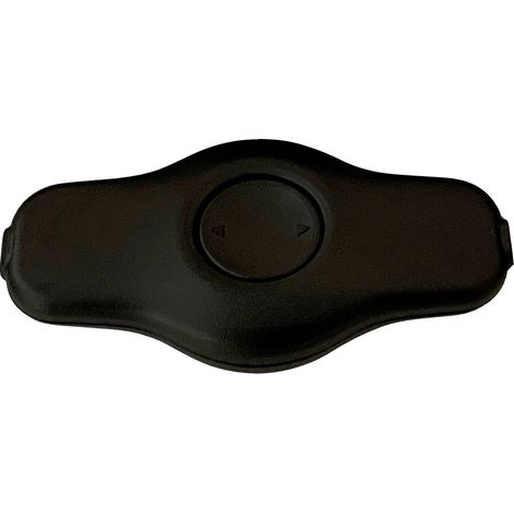 interBär  LED-Schnurdimmer mit Zugentlastung Schwarz   Schaltleistung (min.) 1 W Schaltleistung (max
