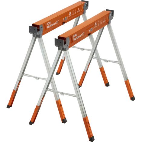 BORA Workhorse XT Arbeitsbock Paar 760 - 860 mm Höhenverstellbar ( PM-3360T ) 1225 kg Gesamttragfähigkeit