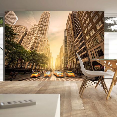 Papier Peint "In the Shadow of Skyscrapers" 210 x 300 cm (1/2)