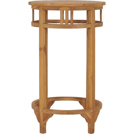Maison Exclusive - Tavolino da Bar Ø 60 cm in Legno Massello di Teak (1/5)