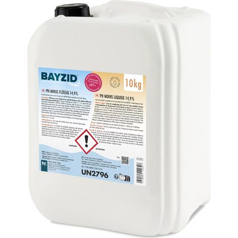 10 kg BAYZID® pH Minus flüssig 14,9% (1/5)