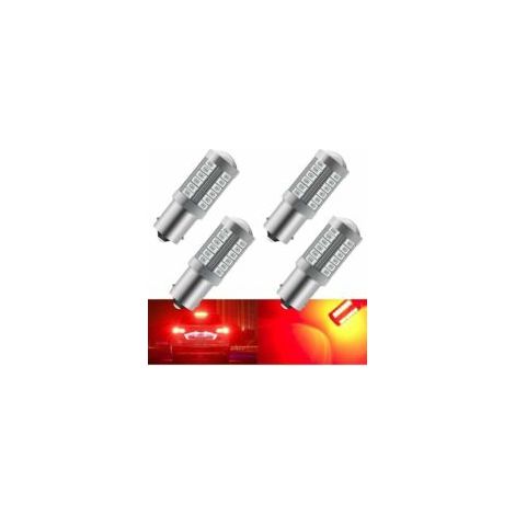 Adatte per l'illuminazione automobilistica, lampadine LED rosse 1156 BA15S 5630 33SMD 900LM, luci posteriori ultra luminose, luci dei freni, fendinebbia, luci di posizione, luci di parcheggio, 12-30V 