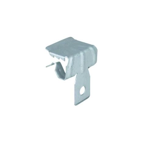 Walraven – Attache de bord de tôle pour fixation acier – Ouverture Ø 7 mm – Acier ressort C67S – Traitement Delta-Tone 9000 – 50020009