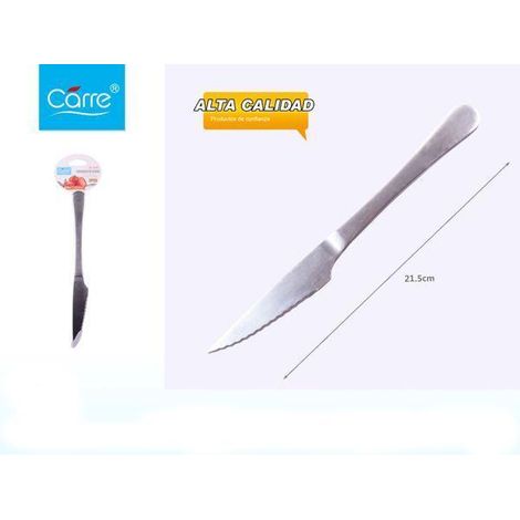 cuchillo chuletero para carne inoxidable 21,5 cms low cost carre