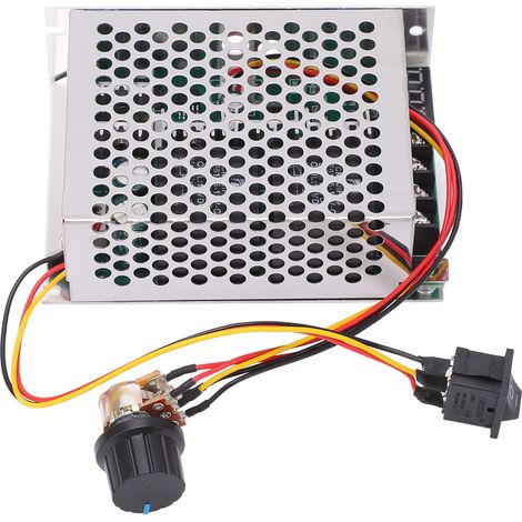 Bürstenmotor-Regler (CW/CCW) mit Digitalanzeige, DC 10–55 V (1/5)