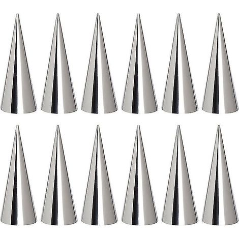 10 Stück Sahnehörnchen-Formen