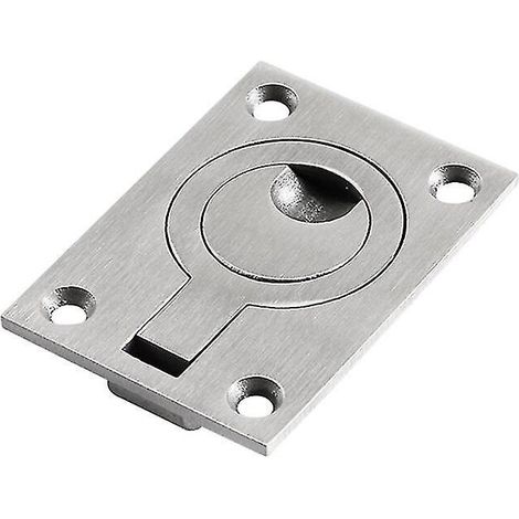Poignées et anneaux de traction en acier inoxydable durable pour portes de pont de bateau, yachts et camping-cars. (1/5)