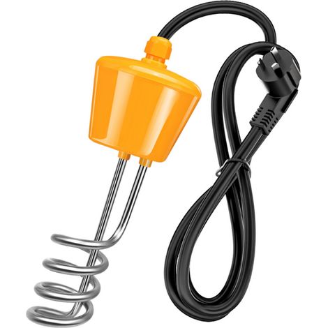 Élément chauffant flottant électrique en acier inoxydable 3000 W 220 V, 2 m (1/5)