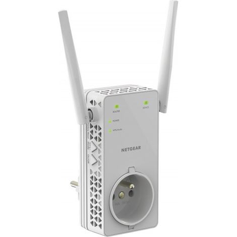 Netgear – Répéteur WiFi AC1200 EX6130 – Dual Band – Antennes externes – Port Ethernet – Compatible 802.11ac/b/g/n – Technologie FastLane (1/9)