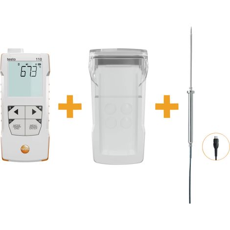 testo 0563 0112 Temperatur-Messgerät Messbereich Temperatur -50 bis 150 °C HACCP-konform
