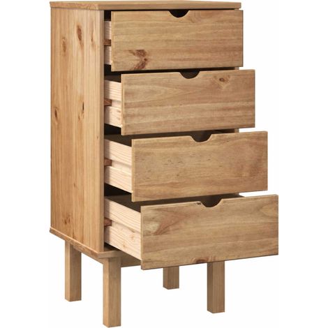 Maison Exclusive - Commode OTTA 45x39x90 cm bois de pin massif (1/5)