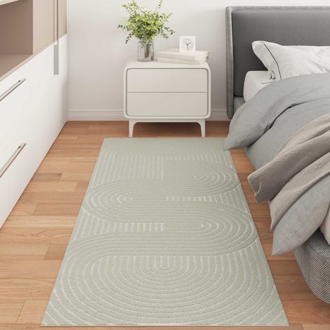 Alfombras de área PALMERAS Verde 80 x 150 cm Poliéster