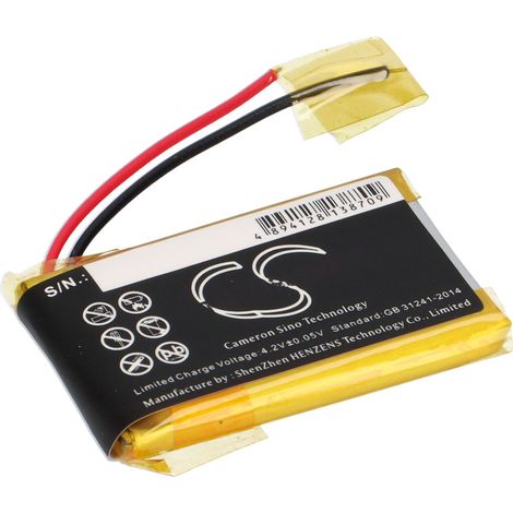Headset-Akku 3,7V 0,48Ah passend für Harman Kardon SOHO Akku (1/5)