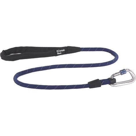 Laisse pour Chien en Corde avec Mousqueton réfléchissant avec poignée rembourrée en néoprène, 1,2 m (1/5)