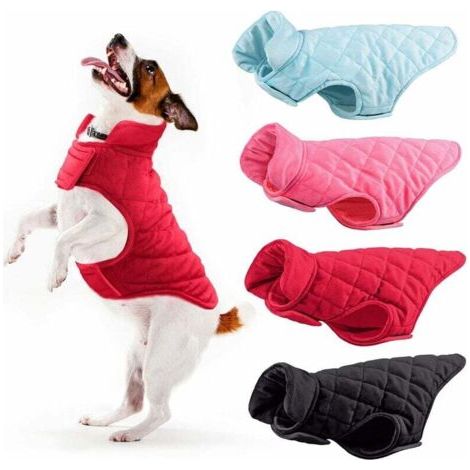 QORVA-Veste Manteau Chien, Rouge XL-Fei Yu