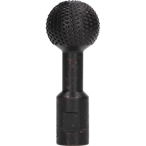 Ortviai Fichier rotatif sphérique 14 mm pour bois, plastique et alliages légers – tête bille noire en acier allié chrome-vanadium (1/5)