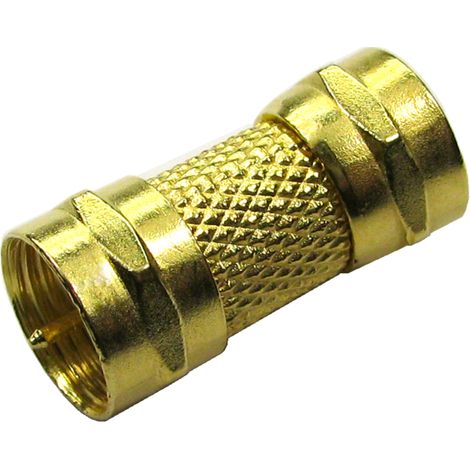 Adaptateur coaxial RS PRO Type F Mâle vers Type F Mâle, Droit ( Prix pour 1 )