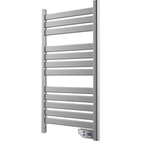 Sèche-Serviettes Électrique 9050 Twin Towel Steel. 500 W, Faible consommation, Écan LED et minuterie 2h, Gris foncé (1/5)