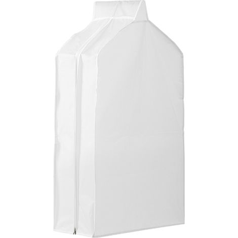 Housse de protection pour costume imperméable, sac de voyage pour vêtements anti-poussière, housse de rangement pour manteau et robe, usage domestique et déplacements. (1/5)
