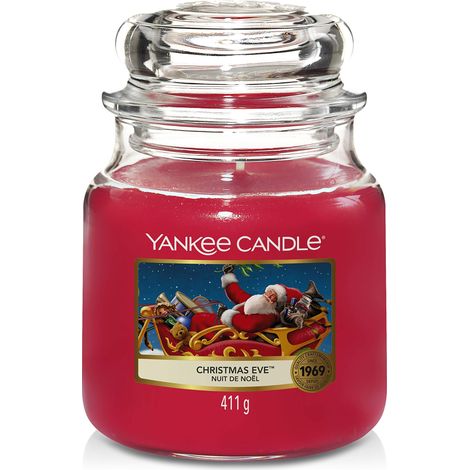 bougie jarre parfumée moyenne taille Nuit de Noël jusqu’à 75 heures de combustion (1/4)