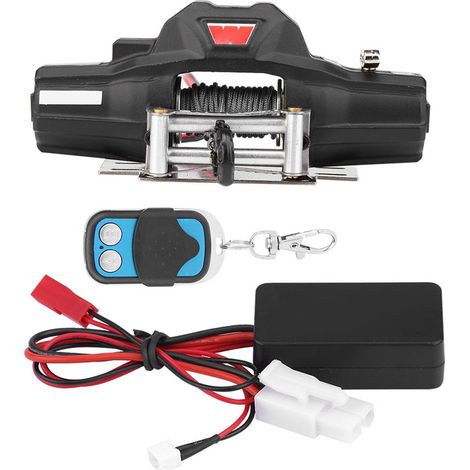 Treuil à double moteur pour modèles RC 1/8 avec télécommande, accessoire pour crawler. (1/5)