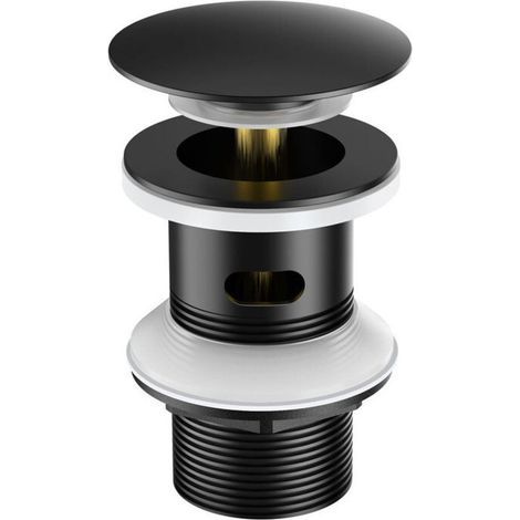 Pop-up Sink Drain Plug - Black (1/5)