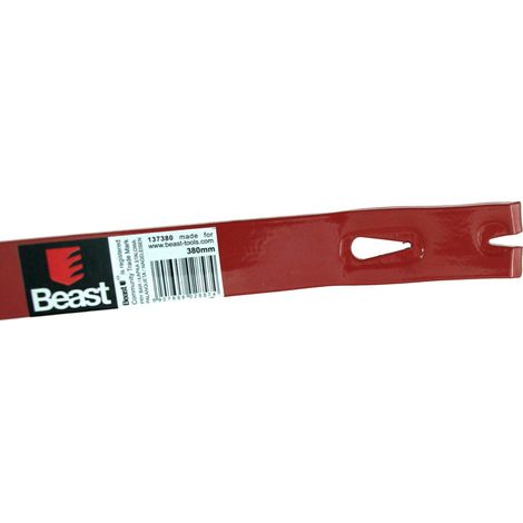 Palanchino Levachiodi piatto in acciaio adatto a lavori di edilizia Beast 380 x 33 mm