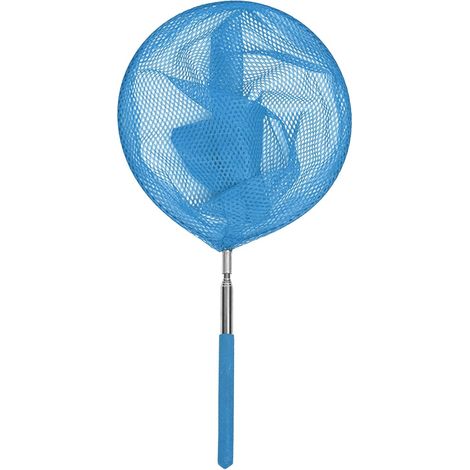Épuisette De Piscine avec Manche Télescopique, Piscine, Écumoire Télescopique pour Bassin, Acier Inoxydable À Maille Fine Spa & Petites Piscines, Épuisettes Nettoyage Perche - (1/5)