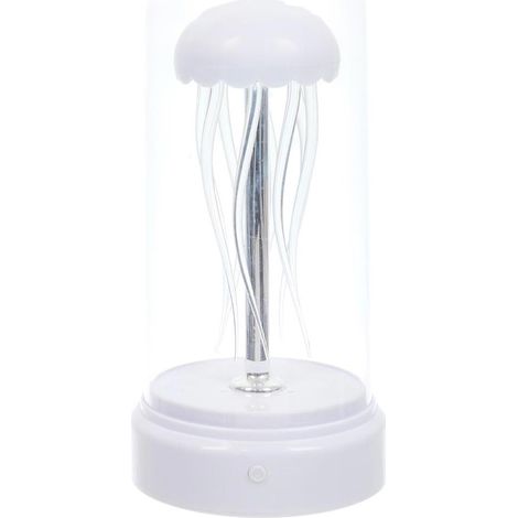 Lampe à Poser à LED "Méduse" 20cm Blanc (1/5)