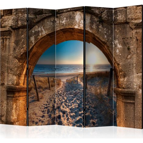 Paravento - Pillars and Forest II [Room Dividers] - 225x172 (1/4)