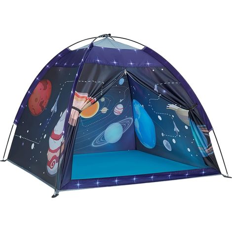 Children's Indoor Pop Up Tent for Boys and Girls, Space Planet Solar System Theater Theme, Birthday Gift (Solar System) (1/5)