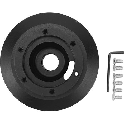 Moyeu court de volant 6 trous, adaptateur ergonomique haute résistance pour M3 Z4 330 E90 (1/5)