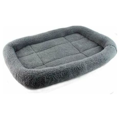 Lit Rectangulaire Pour Chien Et Chat - Rembourré Polaire Douce - Bords Ronds - 40 X 27 Cm - 1 Pièce (1/4)