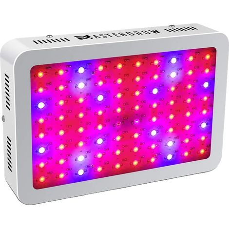 Lámpara LED de cultivo, espectro completo, bajo consumo energético, doble chip, 800 W. (1/2)