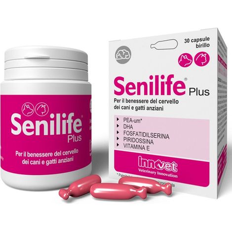 Innovet Dog&Cat Senilife Plus - Confezione 30 Capsule -