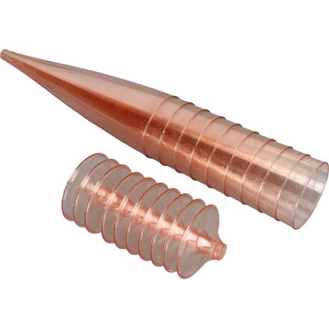 Lot de 10 flûtes à champagne transparentes jetables de 135 ml (4,5 oz) rose, idéales pour les mariages et les fêtes. (1/5)