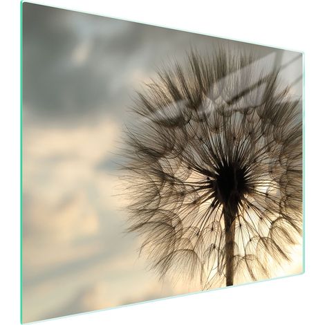 Glasschneidebrett 52x40 Blume (1/5)