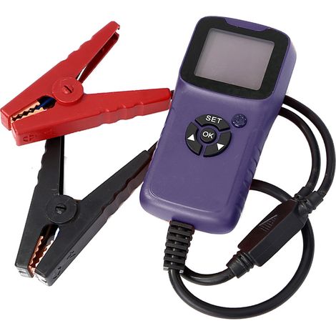 Testeur de chargeur de batterie de voiture, analyseur 12V 2000CCA, Test de tension, Circuit de Charge, diagnostic automatique (1/5)