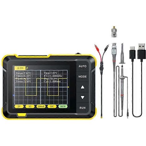 Petit oscilloscope numérique portable pour la mise à niveau de maintenance