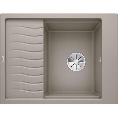 Evier Blanco Elon 45S Silgranit - TARTUFO - Vidage : Manuel (1/2)