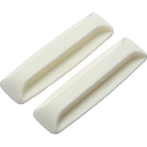 Kit de support universel pour poignée de porte de congélateur (2 pièces) - Quincaillerie pour fenêtre de congélateur-White (1/5)