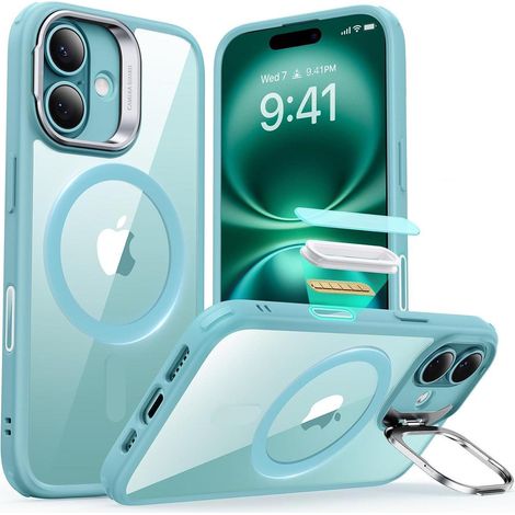 Handyhülle iPhone 16 MagSafe iPhone 16 Klares Grün Kamerasteuerung (1/5)