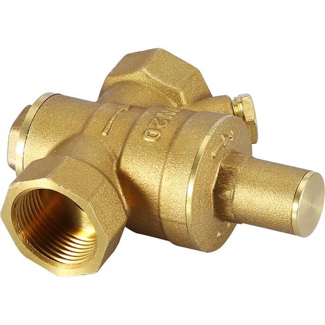 Détendeur de pression d'eau réglable 3/4" DN20, limiteur de pression 16 bars (1/5)