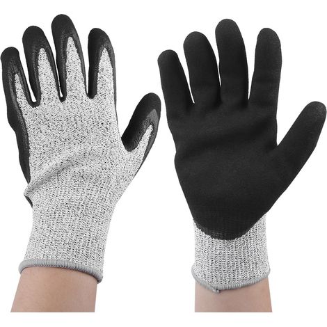 1 Paar schnittfeste HPPE-Handschuhe, verschleißfeste Arbeitshandschuhe, Metallverarbeitungsbedarf (1/5)