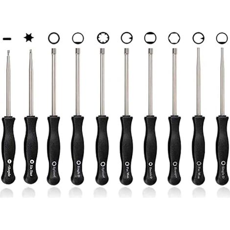 Outil de tournevis de réglage de carburateur 10 PCS - Outils de réglage pour Hus Homelite Craftsman