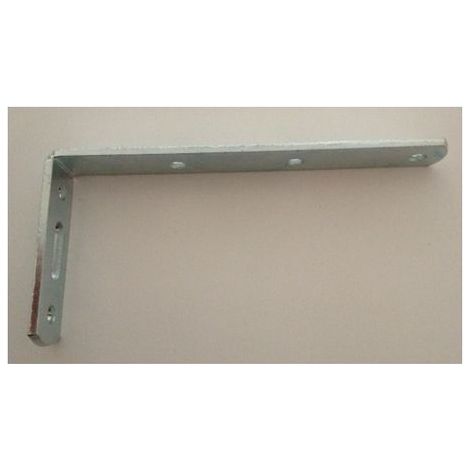Mensola in Acciaio Zinco Cromato misura 15 cm Spessore 3 mm conf. 2 pz (1/2)