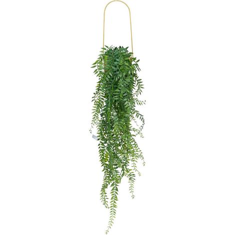 Pianta artificiale in vaso il collezionista in metallo h82cm dorato - Atmosphera créateur d'intérieur