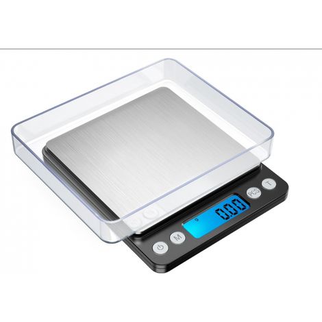Balance de poche, échelle de grammes 0,01 g / 500 g